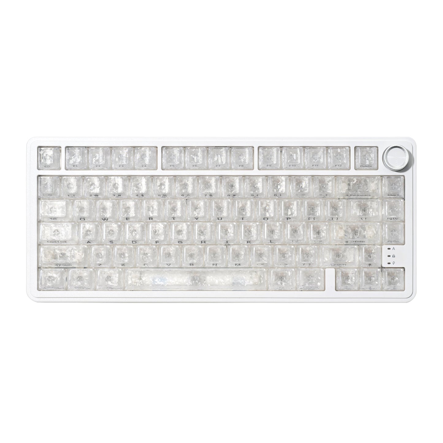XVX M75 Lumina 75% Tri-Mode RGB Mechanical Keyboard with Knob