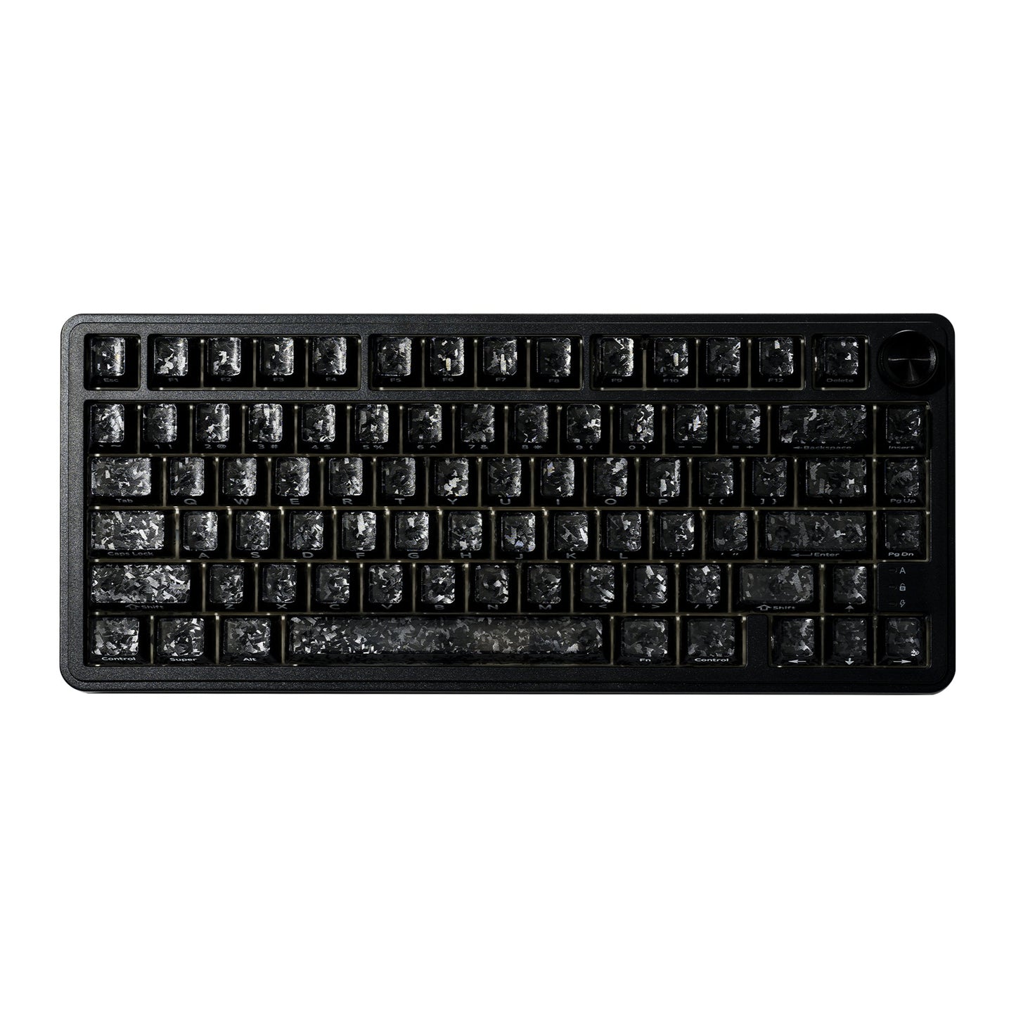 XVX M75 Lumina 75% Tri-Mode RGB Mechanical Keyboard with Knob