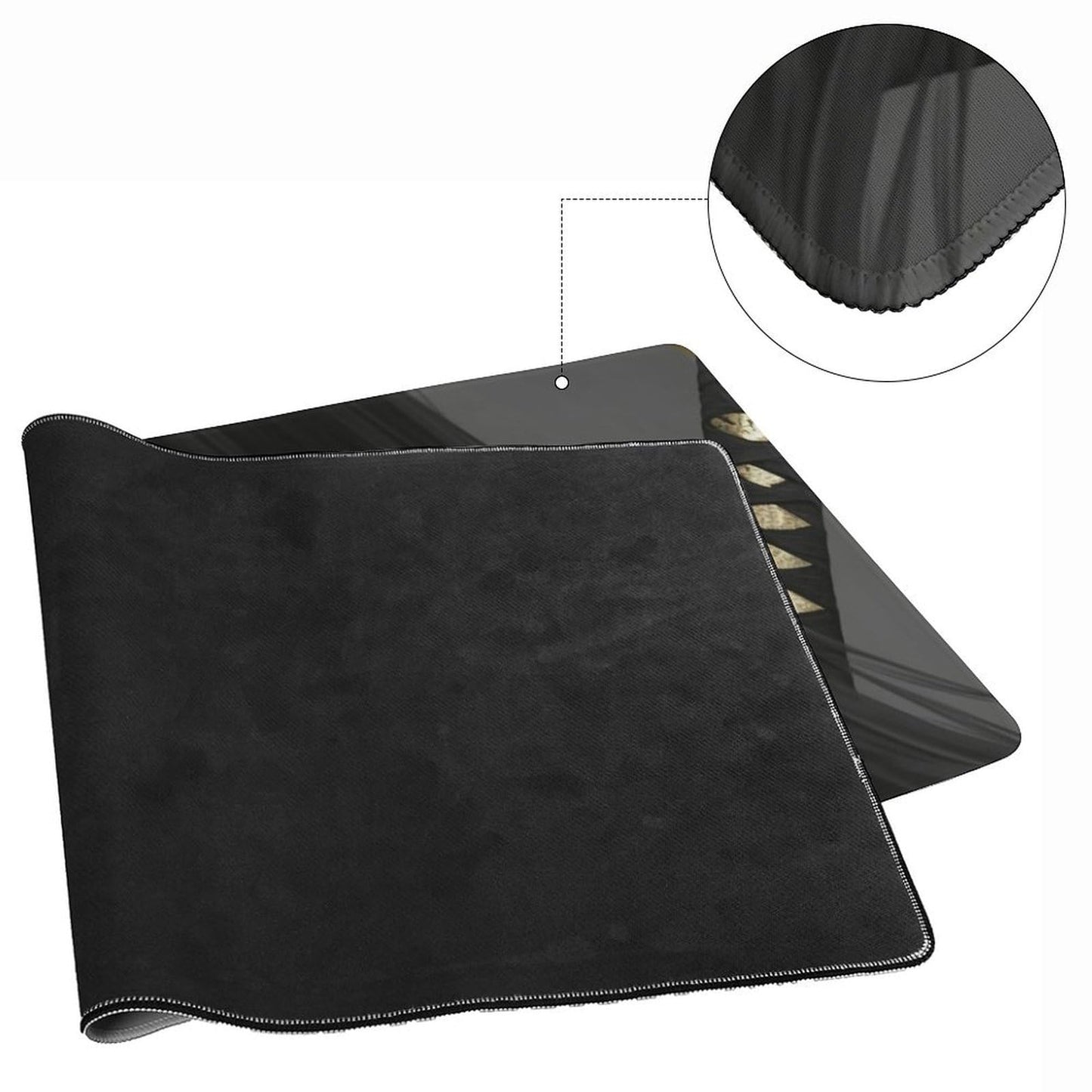 Japanese Fantasy Female Samurai Anime Girl Desk Mat