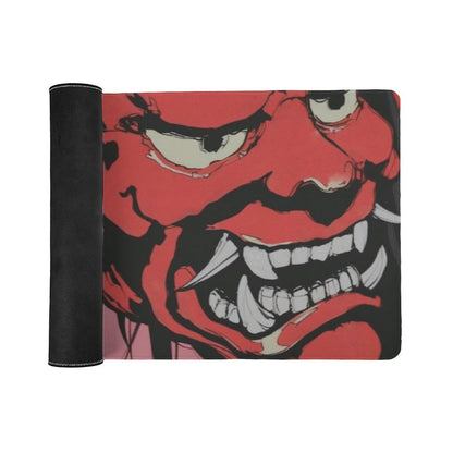Japanese Fantasy Female Samurai Anime Girl Desk Mat