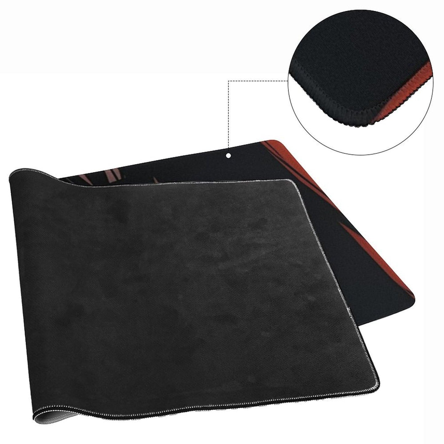 Japanese Fantasy Female Samurai Anime Girl Desk Mat