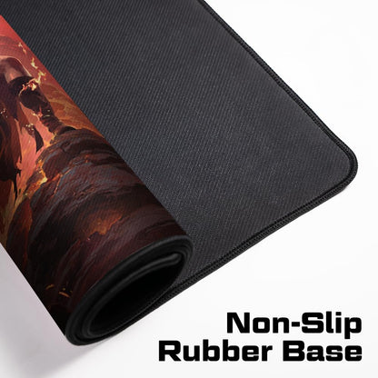 Starforge - Lumerius - Path of Exile 2 Gaming Desk Mat – Large Extended Mouse & Keyboard Pad