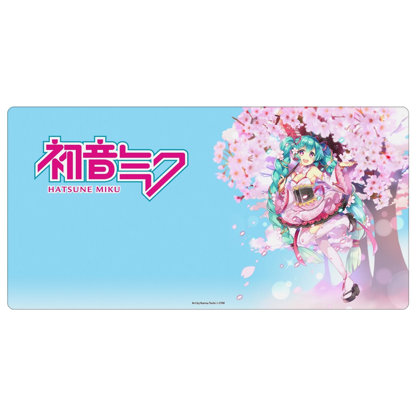 Hatsune Miku Officially Licensed Gaming Desk Mat – Head Case Designs