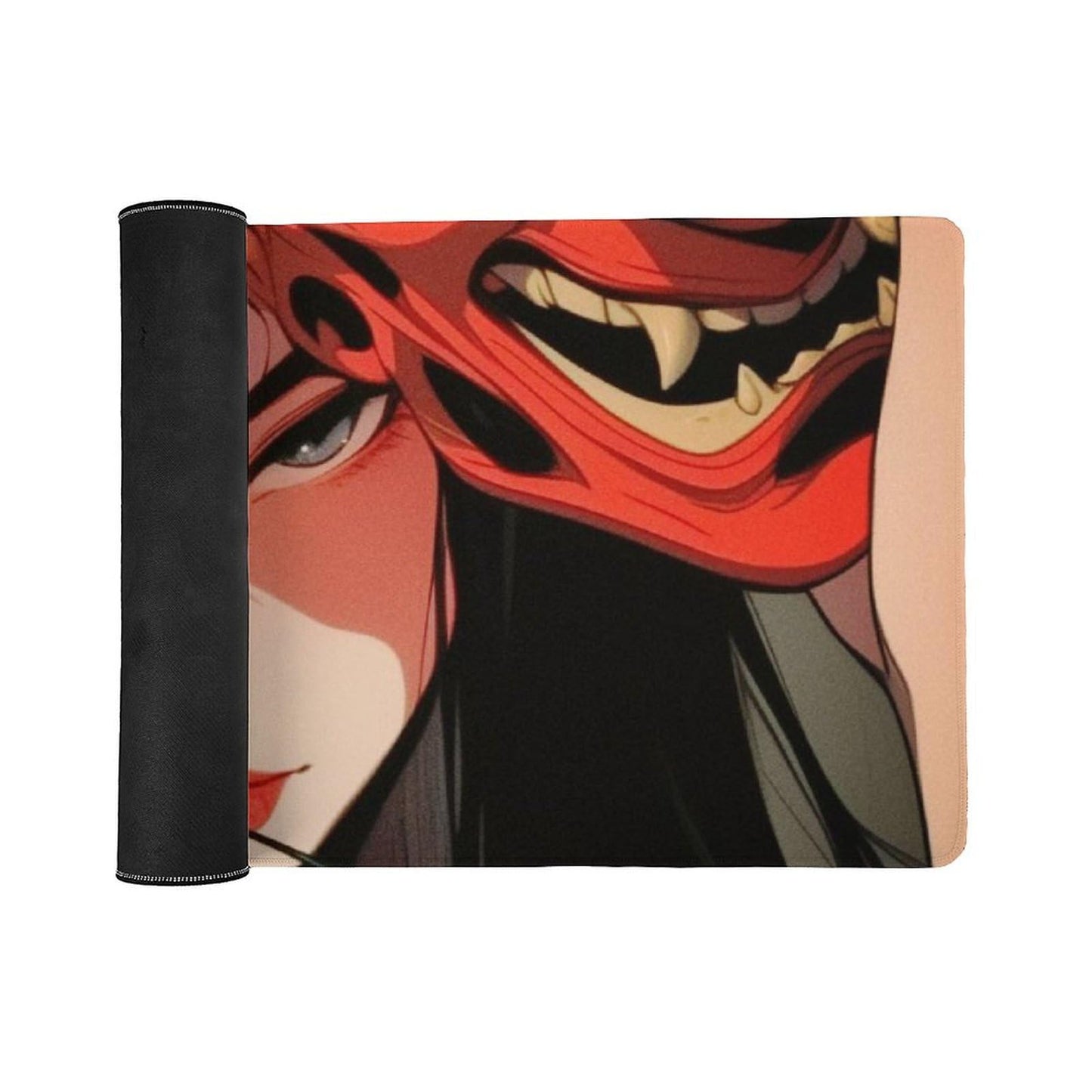 Japanese Fantasy Female Samurai Anime Girl Desk Mat