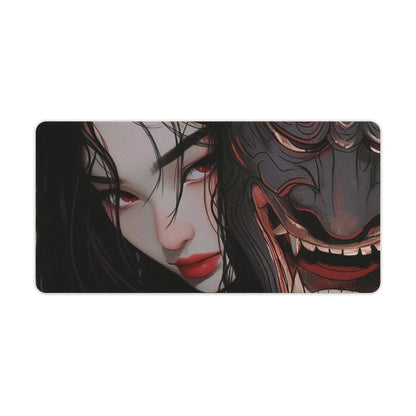 Japanese Fantasy Female Samurai Anime Girl Desk Mat