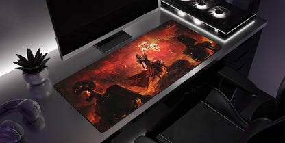 Starforge - Lumerius - Path of Exile 2 Gaming Desk Mat – Large Extended Mouse & Keyboard Pad