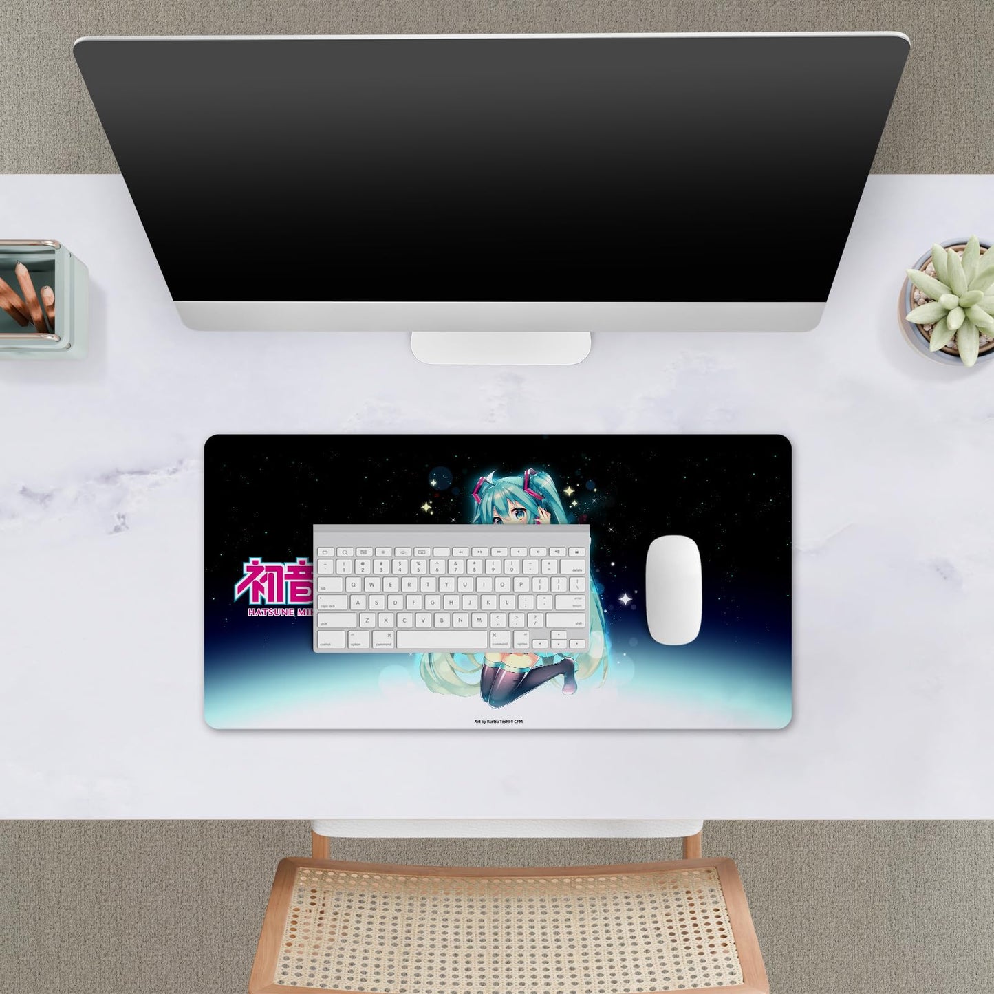 Hatsune Miku Officially Licensed Gaming Desk Mat – Head Case Designs