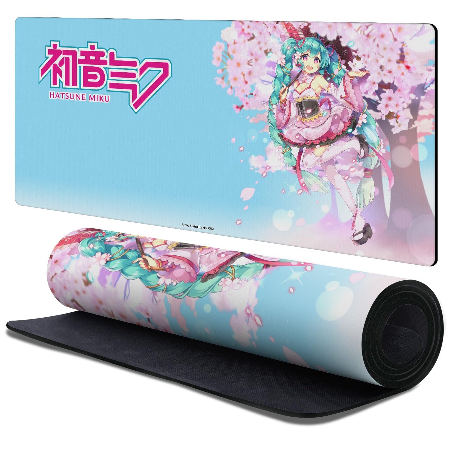 Hatsune Miku Officially Licensed Gaming Desk Mat – Head Case Designs