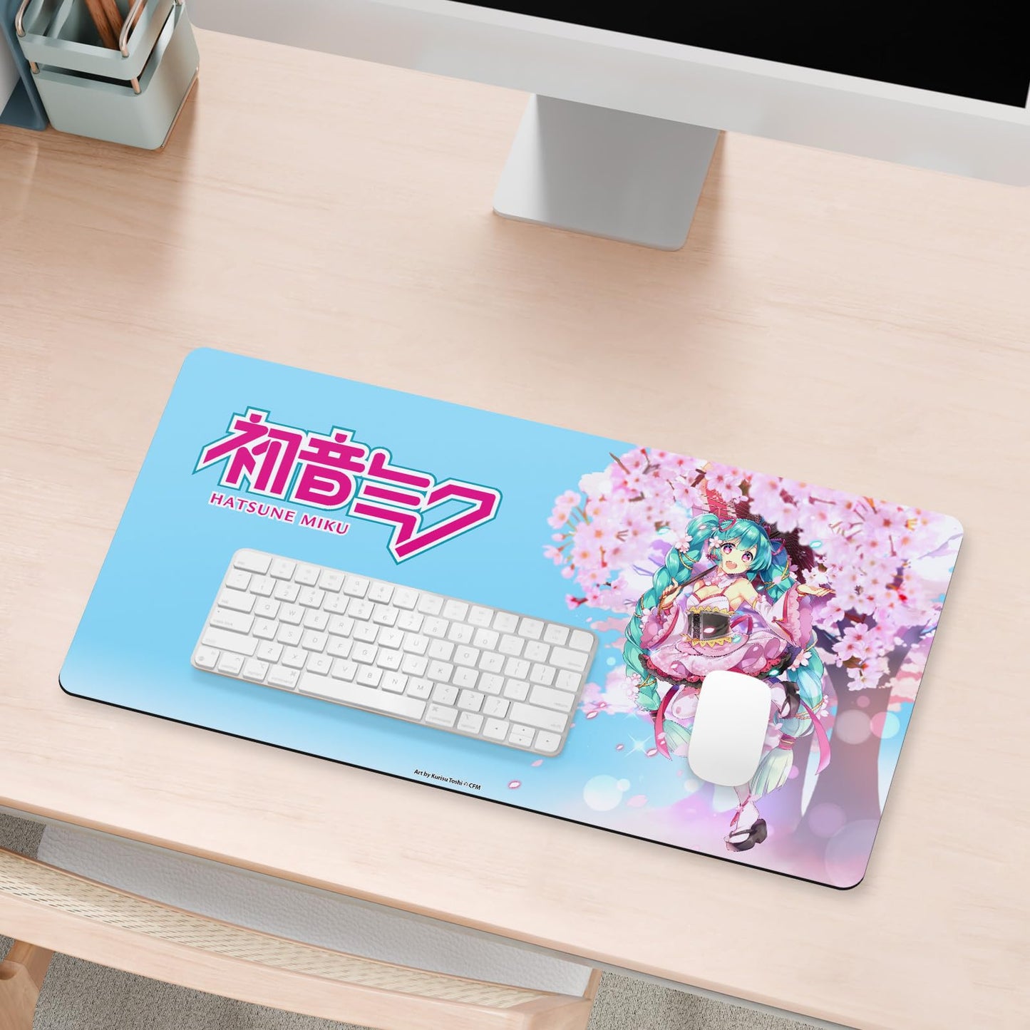 Hatsune Miku Officially Licensed Gaming Desk Mat – Head Case Designs