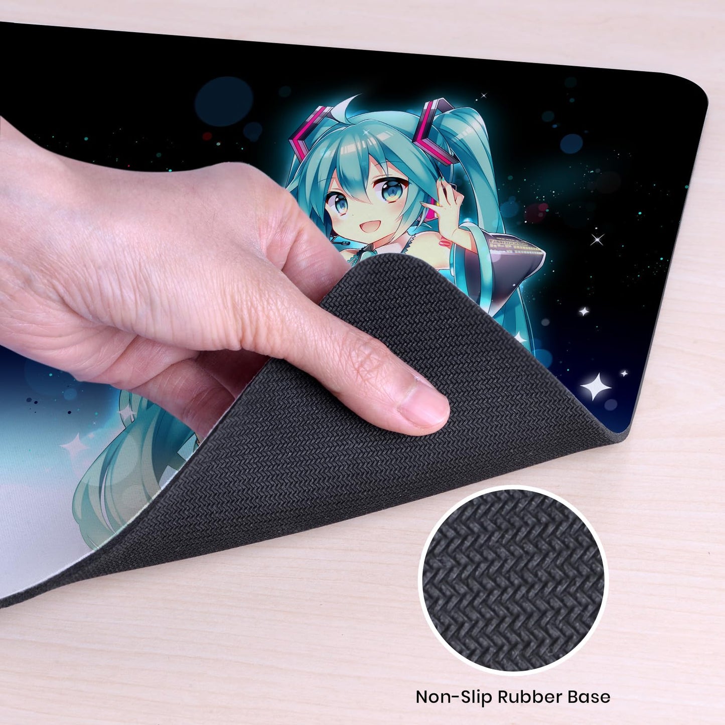 Hatsune Miku Officially Licensed Gaming Desk Mat – Head Case Designs