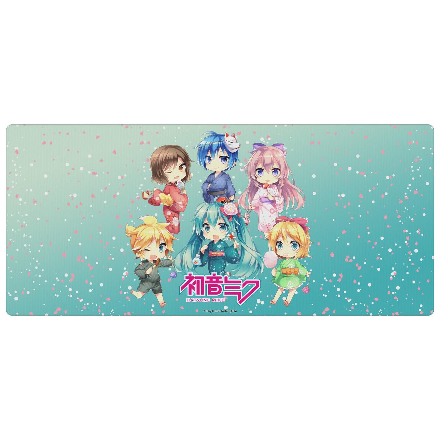 Hatsune Miku Officially Licensed Gaming Desk Mat – Head Case Designs