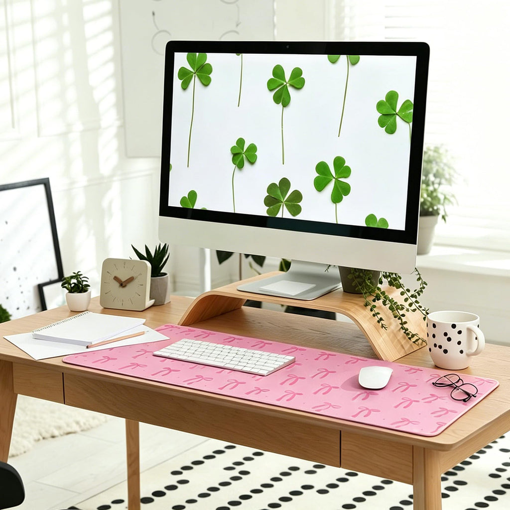 Ghost Face Inspired Desk Mat – 31.5 x 11.8in | Gothic Gaming Mouse Pad