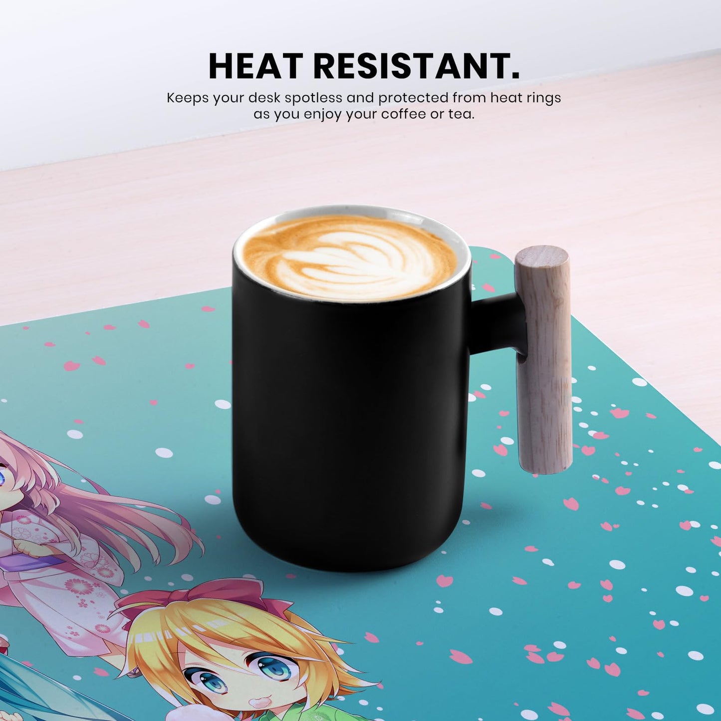 Hatsune Miku Officially Licensed Gaming Desk Mat – Head Case Designs