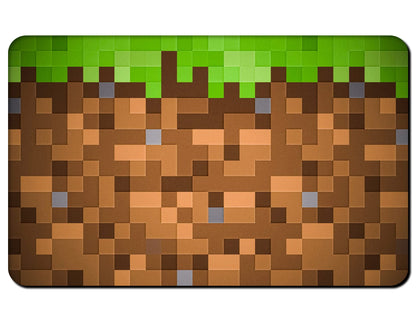 Minecraft Gaming Mouse Pad – Non-Slip Rubber Base | Brown Brick