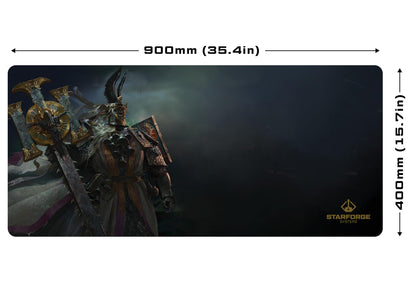 Starforge - Lumerius - Path of Exile 2 Gaming Desk Mat – Large Extended Mouse & Keyboard Pad