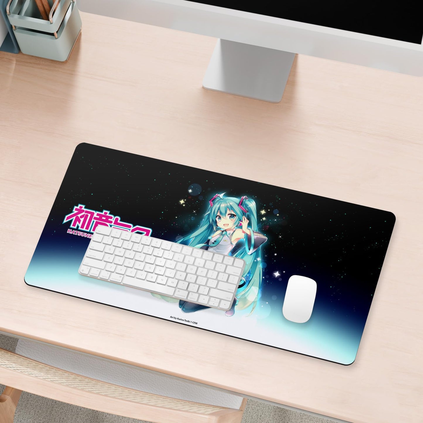 Hatsune Miku Officially Licensed Gaming Desk Mat – Head Case Designs
