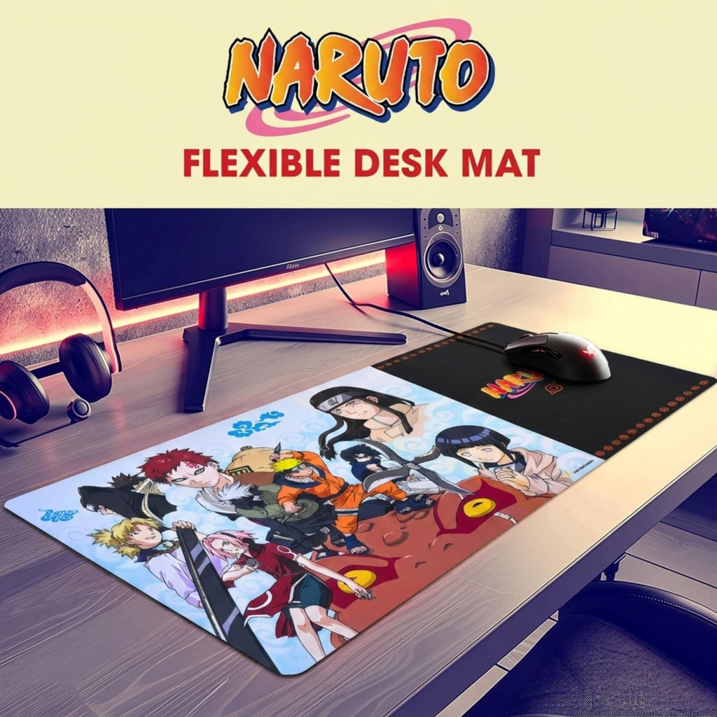 Solo Leveling Extended XL Computer Desk Mat, Culture Fly Large Gaming Mouse Pad (31" x 15") -