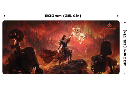Starforge - Lumerius - Path of Exile 2 Gaming Desk Mat – Large Extended Mouse & Keyboard Pad