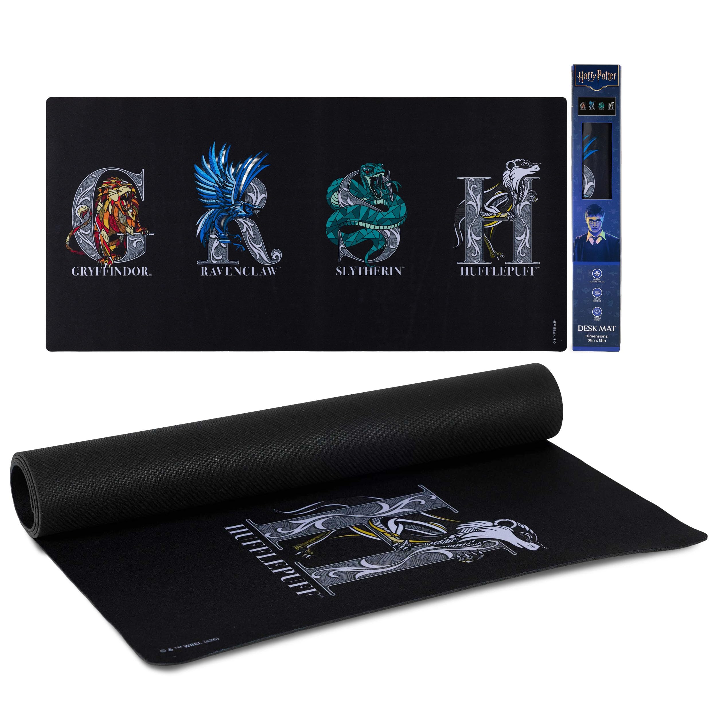 Solo Leveling Extended XL Computer Desk Mat, Culture Fly Large Gaming Mouse Pad (31" x 15") -