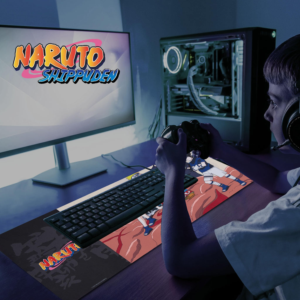 Solo Leveling Extended XL Computer Desk Mat, Culture Fly Large Gaming Mouse Pad (31" x 15") -