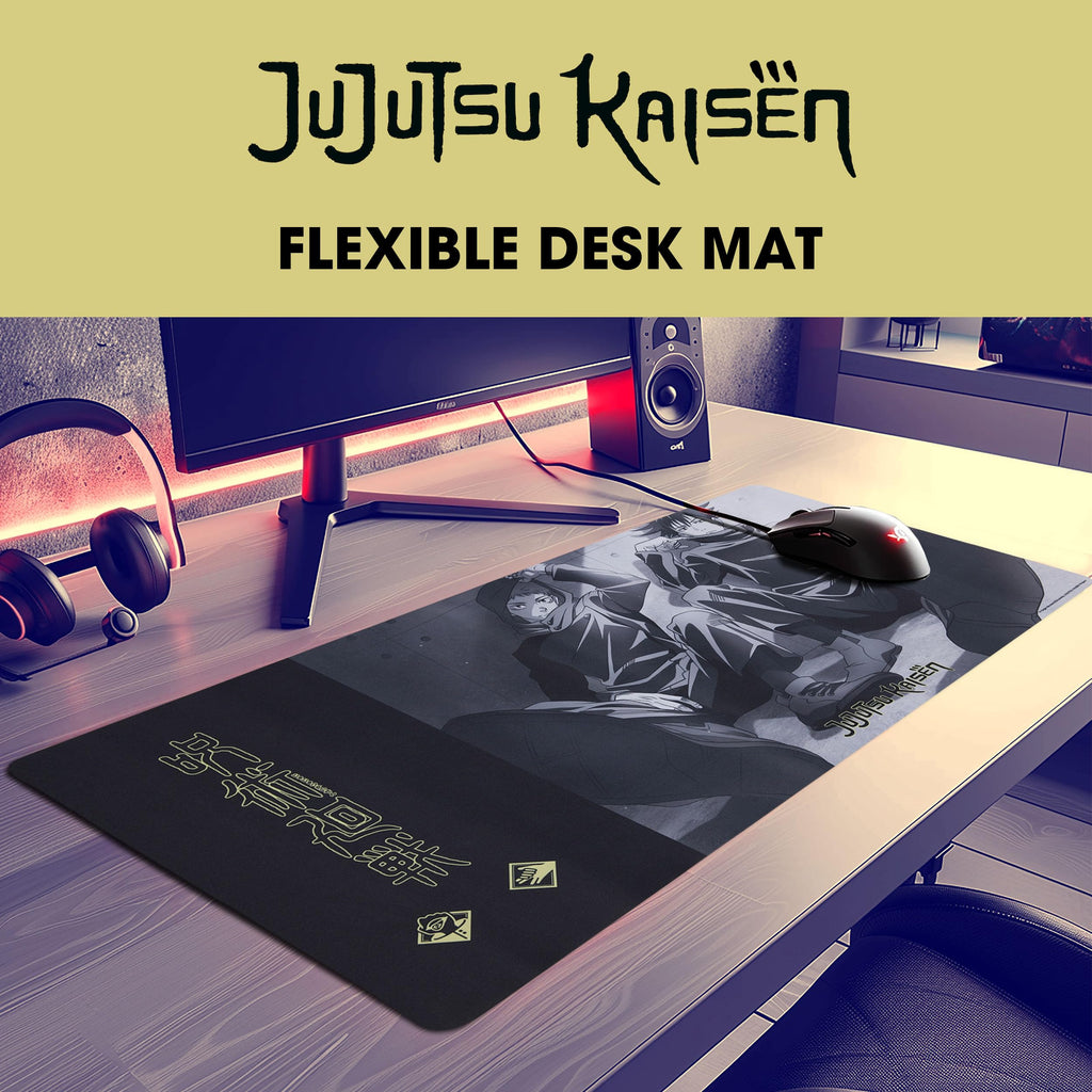 Solo Leveling Extended XL Computer Desk Mat, Culture Fly Large Gaming Mouse Pad (31" x 15") -