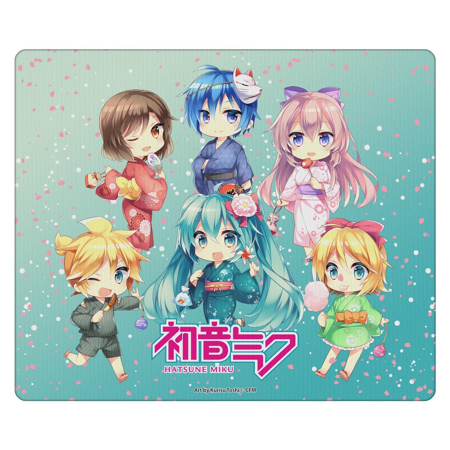 Hatsune Miku Officially Licensed Gaming Desk Mat – Head Case Designs