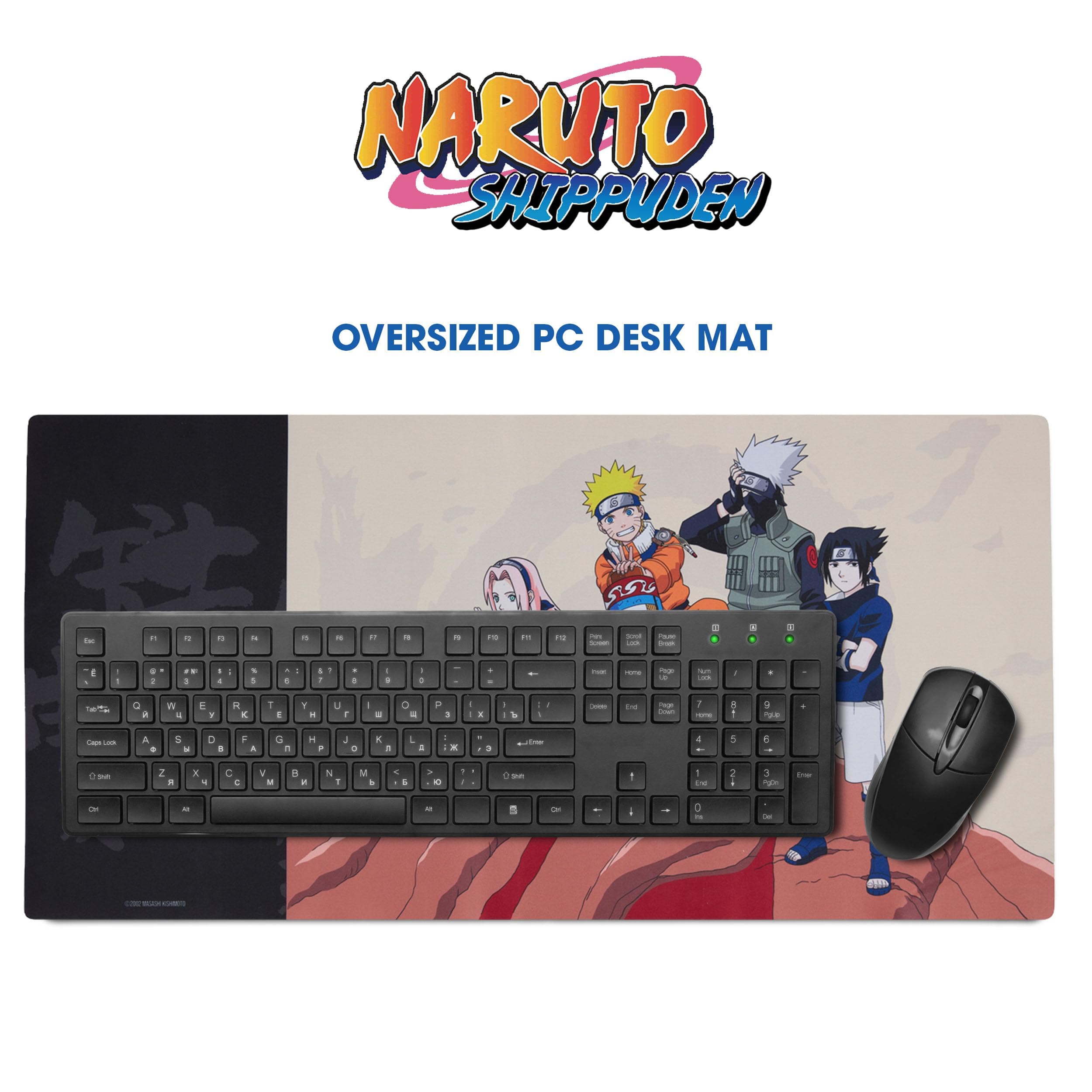 Solo Leveling Extended XL Computer Desk Mat, Culture Fly Large Gaming Mouse Pad (31" x 15") -