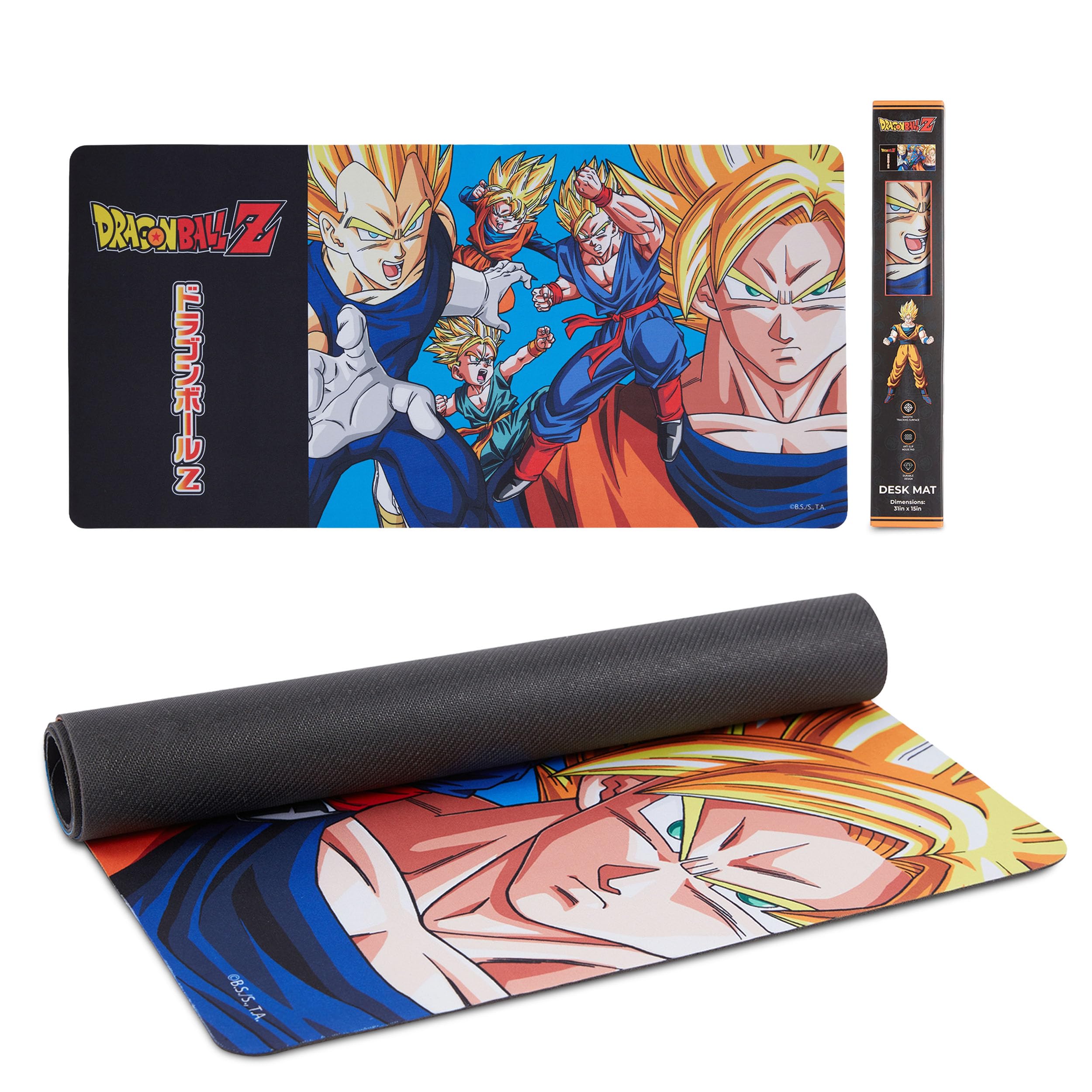 Solo Leveling Extended XL Computer Desk Mat, Culture Fly Large Gaming Mouse Pad (31" x 15") -