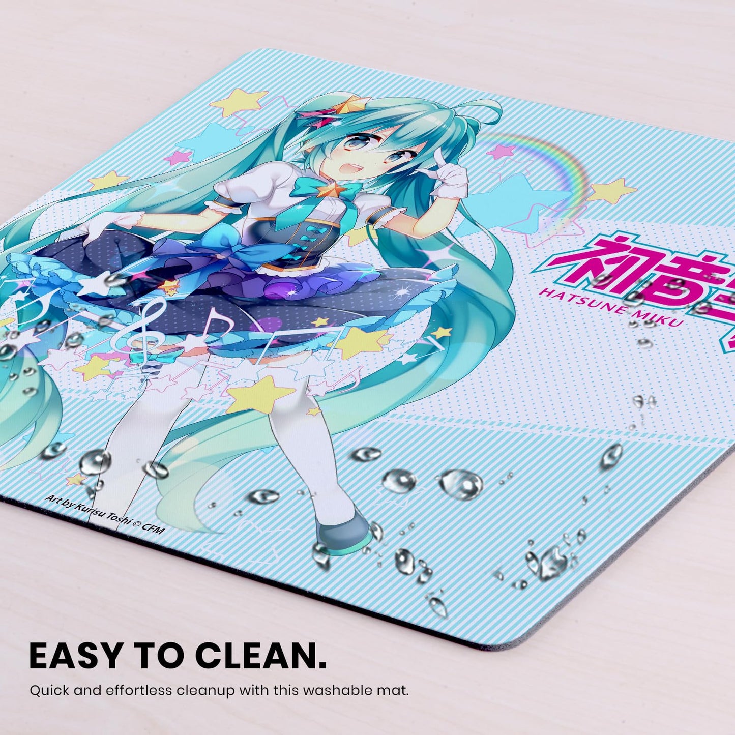 Hatsune Miku Officially Licensed Gaming Desk Mat – Head Case Designs