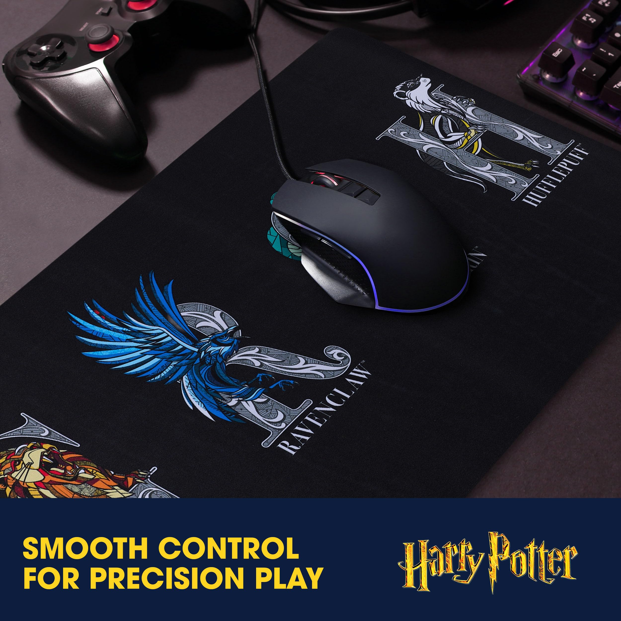 Solo Leveling Extended XL Computer Desk Mat, Culture Fly Large Gaming Mouse Pad (31" x 15") -