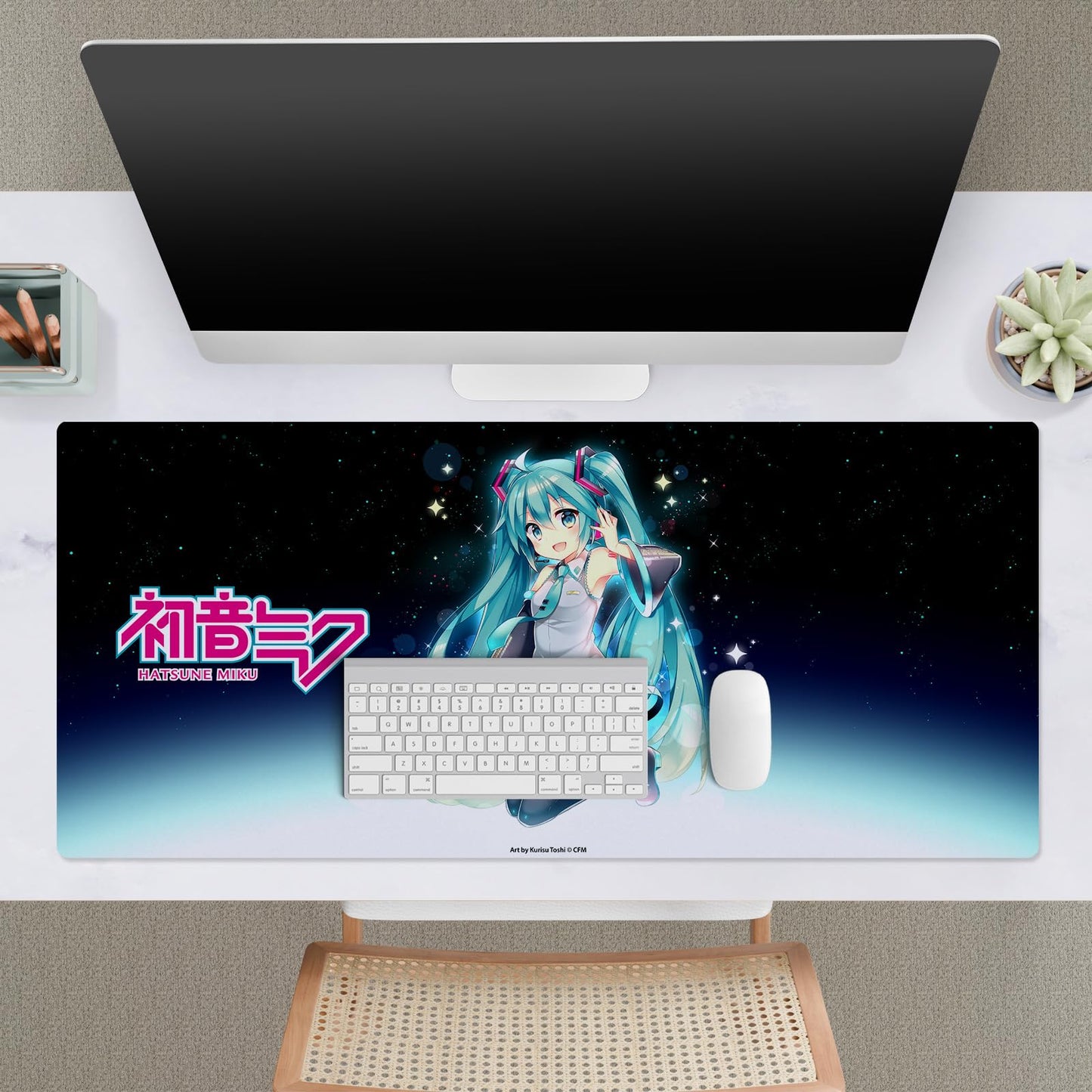 Hatsune Miku Officially Licensed Gaming Desk Mat – Head Case Designs