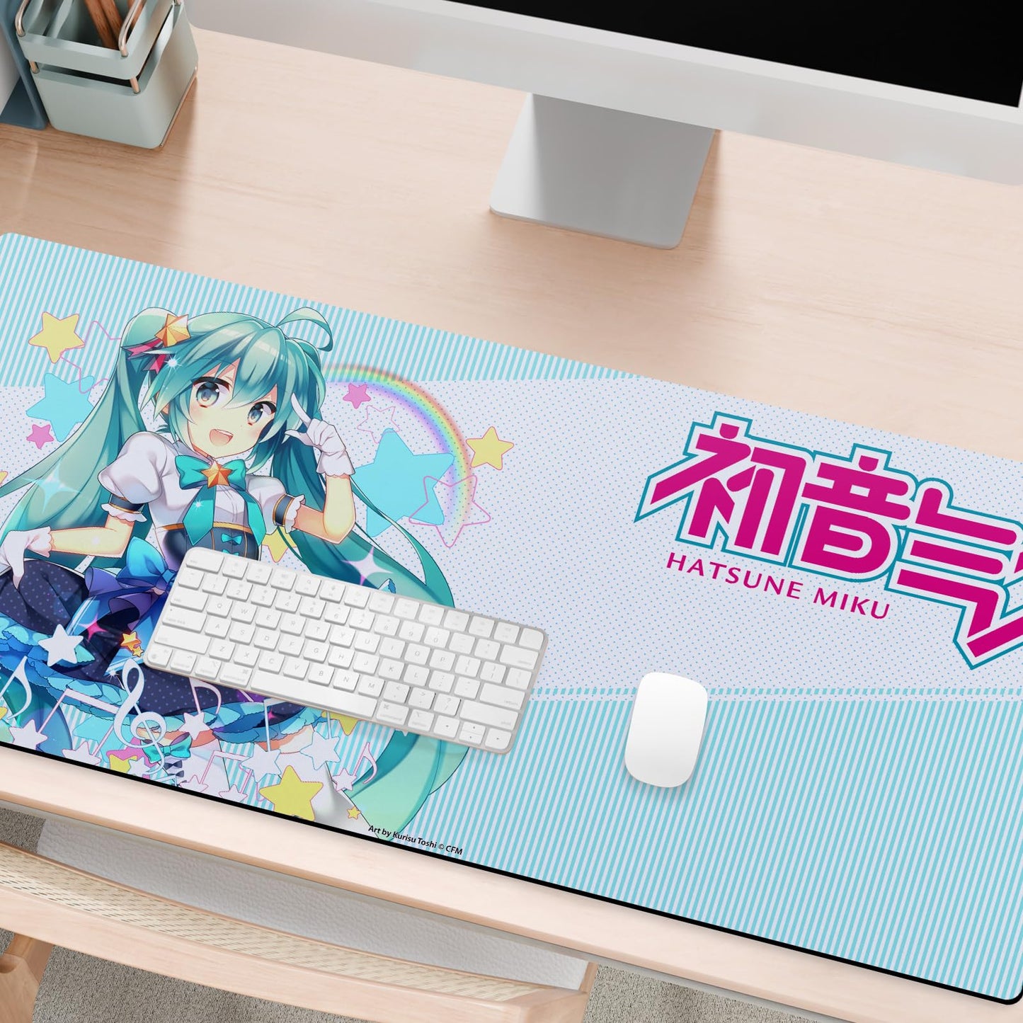 Hatsune Miku Officially Licensed Gaming Desk Mat – Head Case Designs