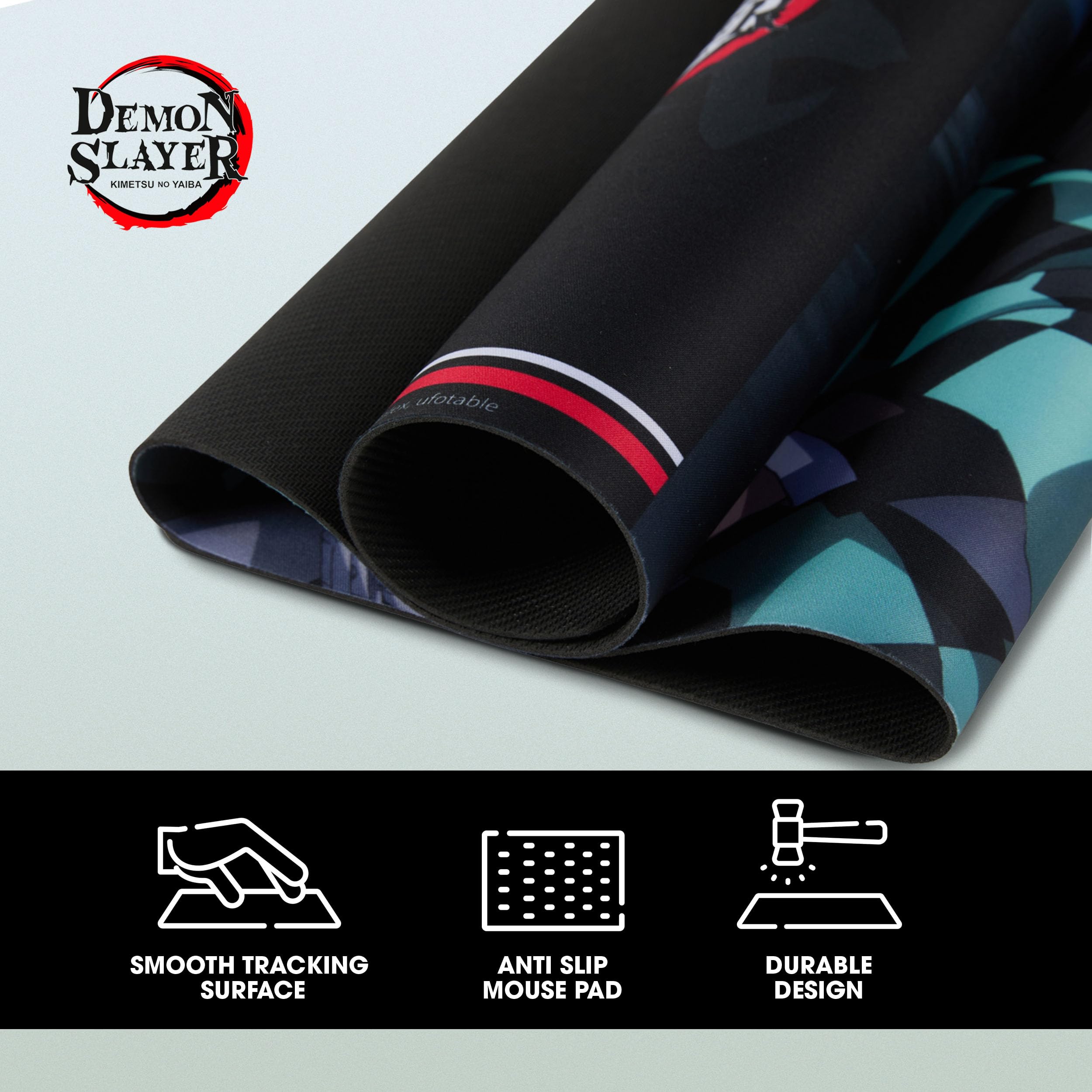 Solo Leveling Extended XL Computer Desk Mat, Culture Fly Large Gaming Mouse Pad (31" x 15") -