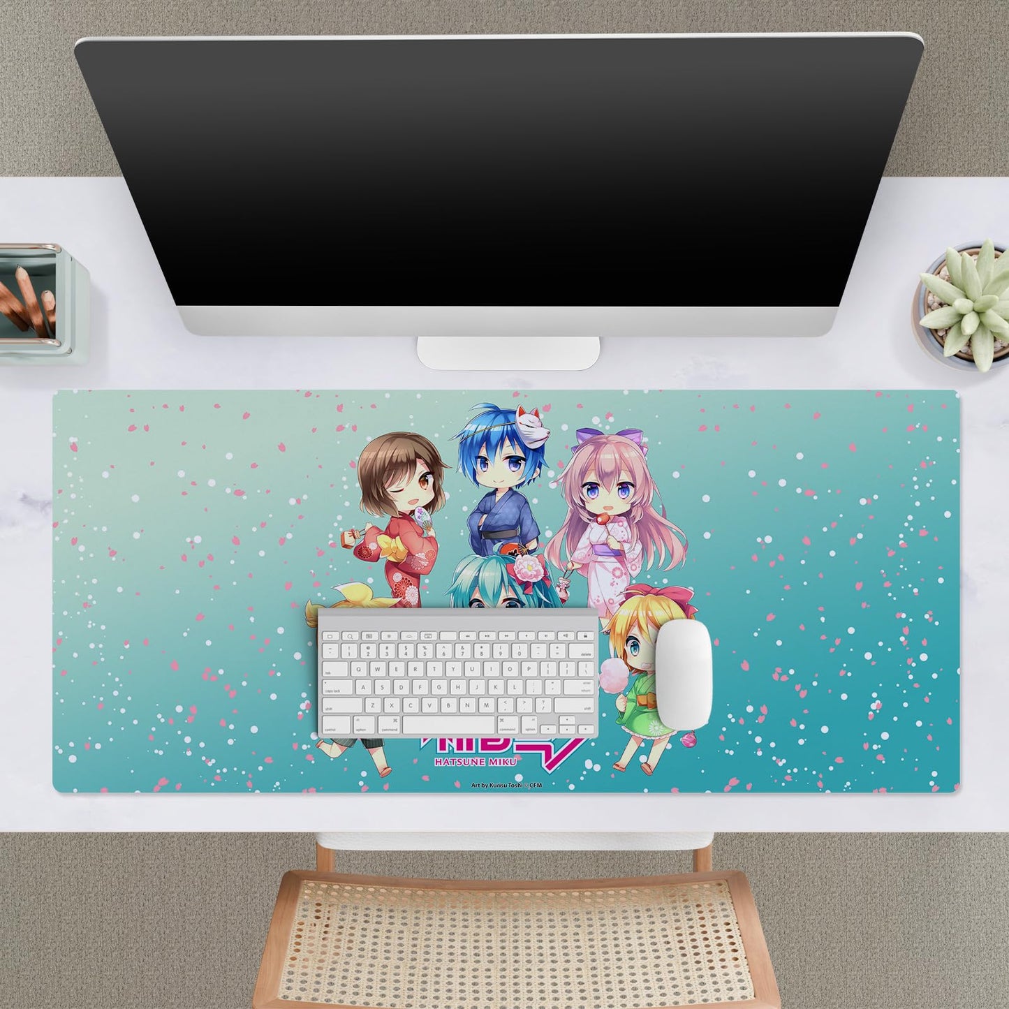 Hatsune Miku Officially Licensed Gaming Desk Mat – Head Case Designs