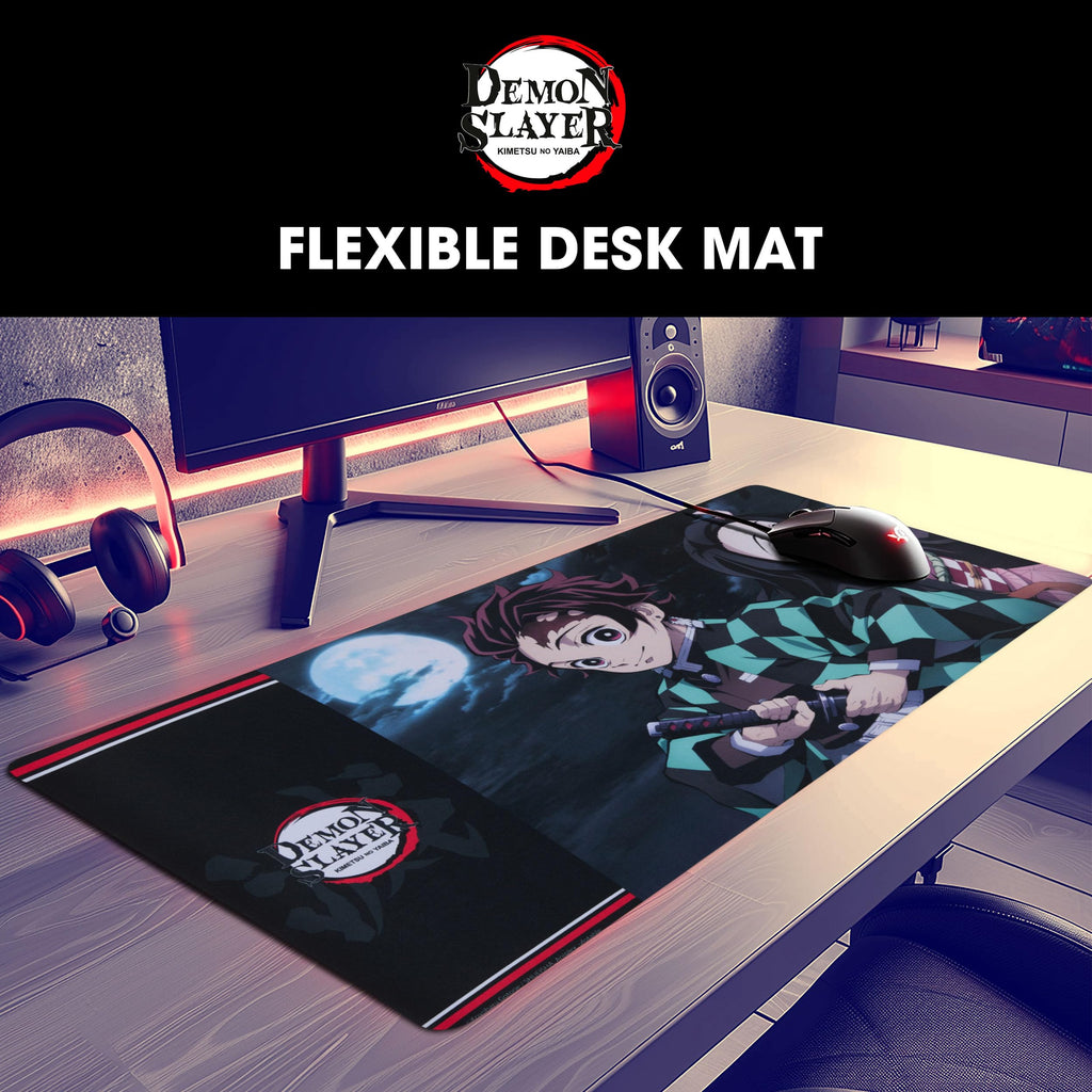 Solo Leveling Extended XL Computer Desk Mat, Culture Fly Large Gaming Mouse Pad (31" x 15") -