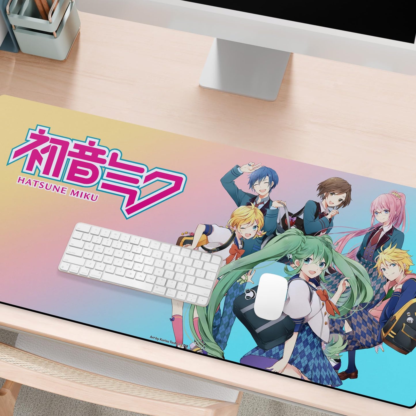 Hatsune Miku Officially Licensed Gaming Desk Mat – Head Case Designs
