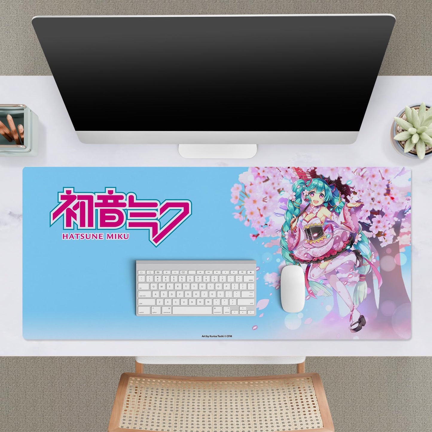 Hatsune Miku Officially Licensed Gaming Desk Mat – Head Case Designs