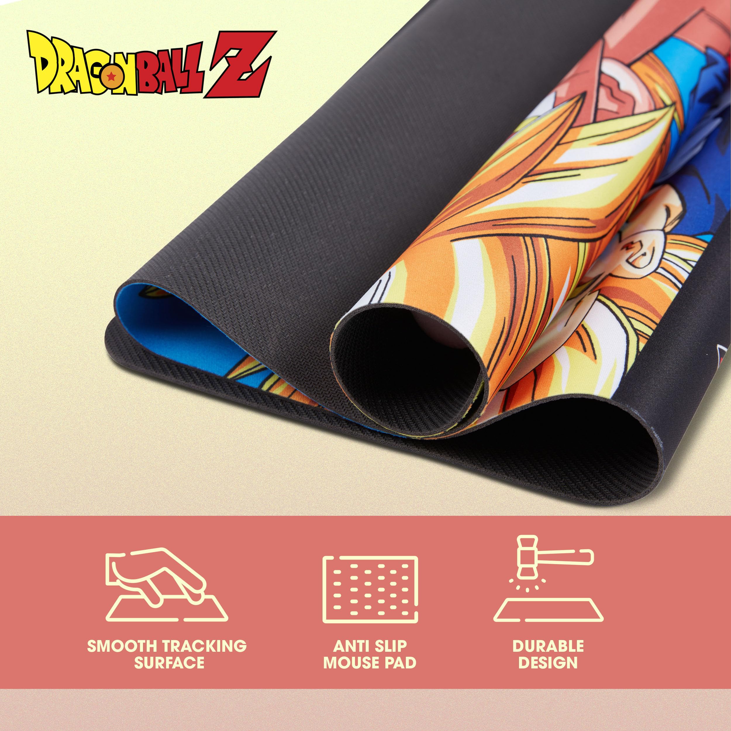 Solo Leveling Extended XL Computer Desk Mat, Culture Fly Large Gaming Mouse Pad (31" x 15") -