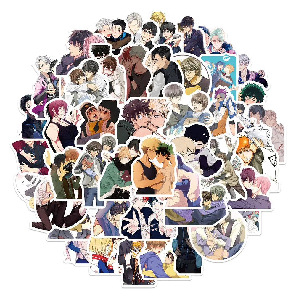 Boys Love Anime Sticker Pack