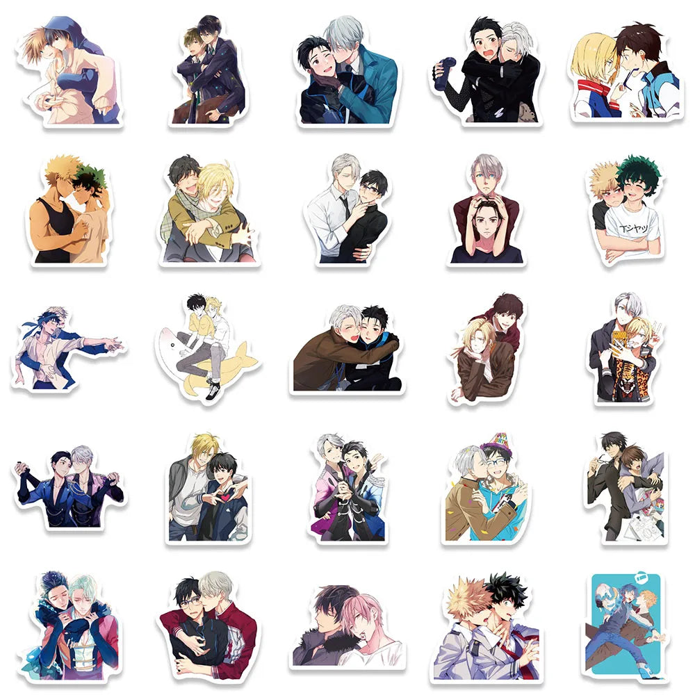 Boys Love Anime Sticker Pack