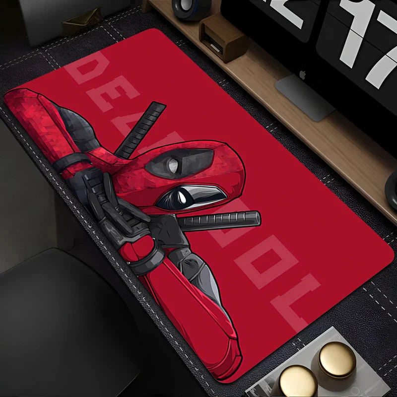 Deadpool Marvel Mouse Pad – XXL Gaming Desk Mat (900x400)
