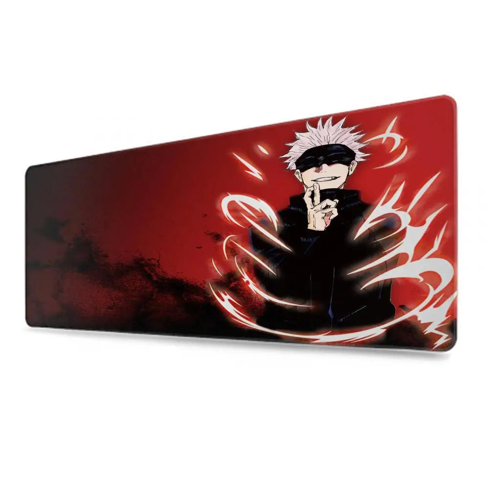 Satoru Gojo Mouse Pad – Anime Gaming Desk Mat (Black Series III)