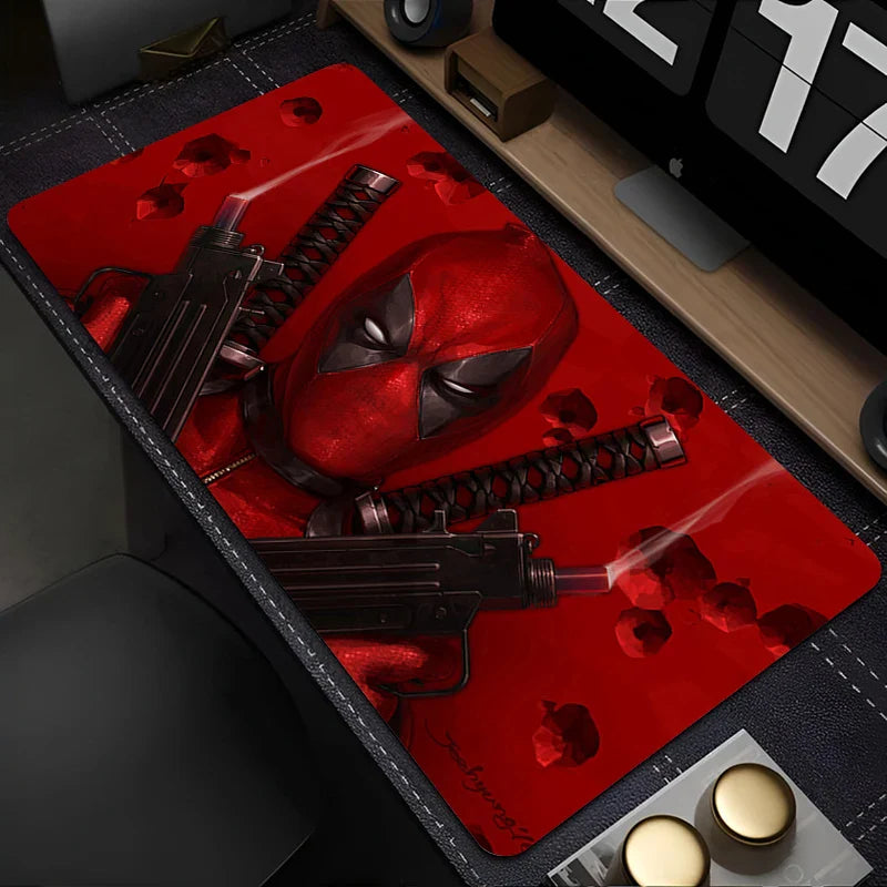 Deadpool Marvel Mouse Pad – XXL Gaming Desk Mat (900x400)