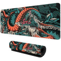 Japanese Dragon Anime Mouse Pad – XXL Gaming Desk Mat (900x400)
