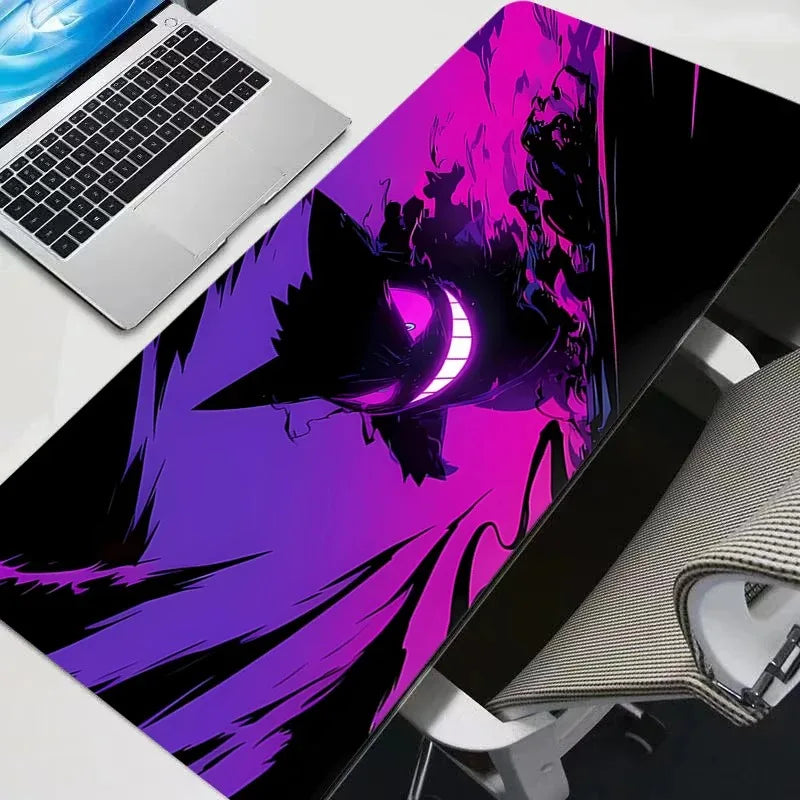 Pokémon Gengar Extended Gaming Desk Mat – Stitched Edges