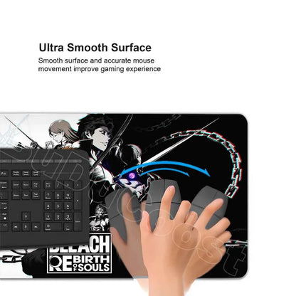 Bleach Anime Gaming Desk Mat – Large Keyboard & Mouse Pad