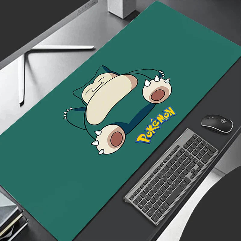 Snorlax Pocket Monster Mouse Pad – Large Kawaii Gaming Desk Mat