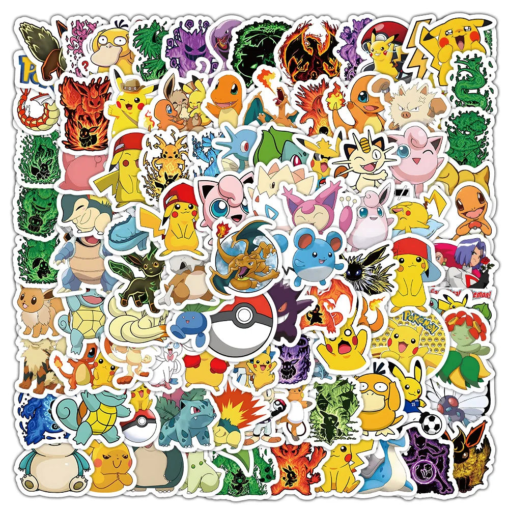 Kawaii Pokémon Sticker Pack