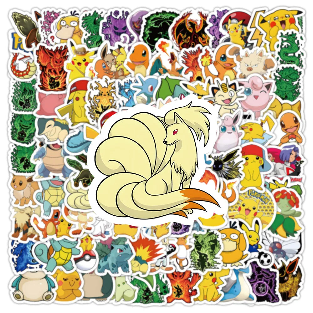 Kawaii Pokémon Sticker Pack