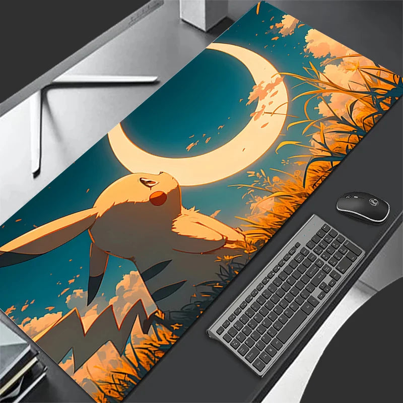 Pikachu Pocket Monster Mouse Pad – XXL Gaming Desk Mat